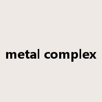 metal complex是什么意思