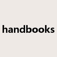 handbooks是什么意思