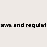 tax laws and regulations是什么意思