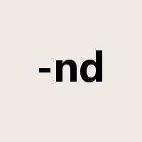 -nd是什么意思