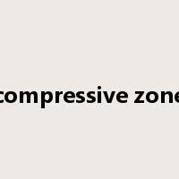 compressive zone是什么意思