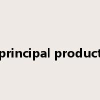 principal product是什么意思