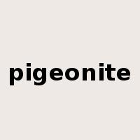 pigeonite是什么意思