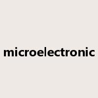 microelectronic是什么意思