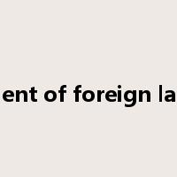 department of foreign languages是什么意思