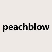peachblow是什么意思