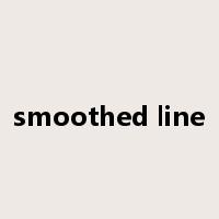 smoothed line是什么意思