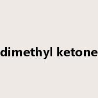 dimethyl ketone是什么意思
