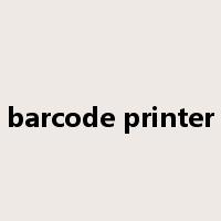 barcode printer是什么意思