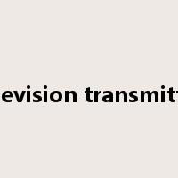 television transmitter是什么意思