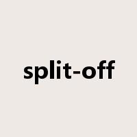 split-off是什么意思