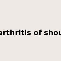 periarthritis of shoulder是什么意思