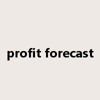 profit forecast是什么意思