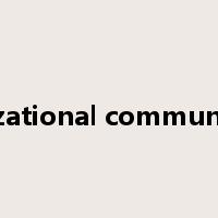 organizational communication是什么意思