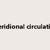 meridional circulation是什么意思