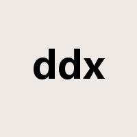 ddx是什么意思