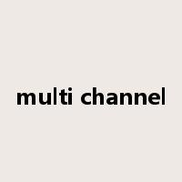 multi channel是什么意思