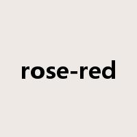 rose-red是什么意思