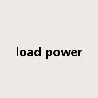 load power是什么意思