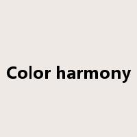 Color harmony是什么意思