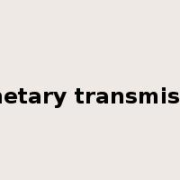 planetary transmission是什么意思