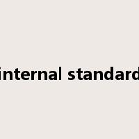 internal standard是什么意思