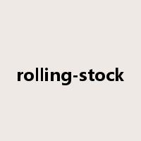 rolling-stock是什么意思