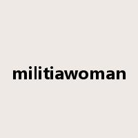 militiawoman是什么意思