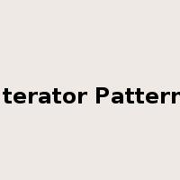 Iterator Pattern是什么意思