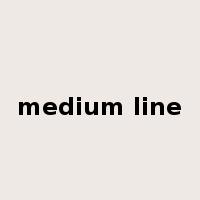 medium line是什么意思
