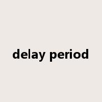 delay period是什么意思