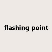 flashing point是什么意思