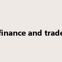 finance and trade是什么意思