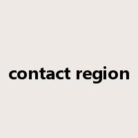 contact region是什么意思