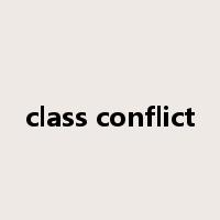 class conflict是什么意思