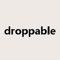 droppable是什么意思