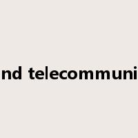 posts and telecommunications是什么意思