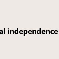 functional independence measure是什么意思