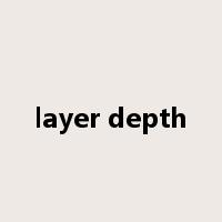 layer depth是什么意思