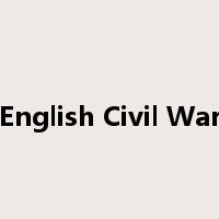 English Civil War是什么意思
