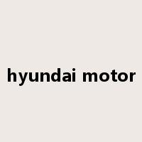 hyundai motor是什么意思