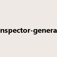 inspector-general是什么意思
