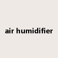 air humidifier是什么意思