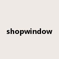 shopwindow是什么意思