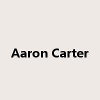 Aaron Carter是什么意思