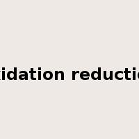 oxidation reduction是什么意思