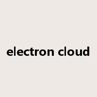 electron cloud是什么意思