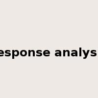 response analysis是什么意思