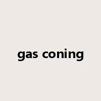 gas coning是什么意思
