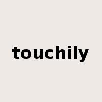 touchily是什么意思
